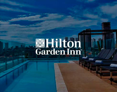 Hilton Garden Inn. It's Hilton<br data-eio=